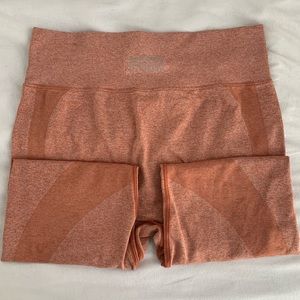 PINK coral active wear leggings